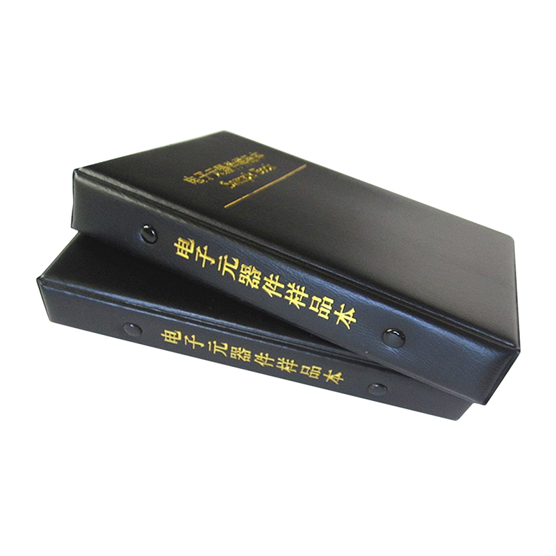 Electronic Component Resistor Capacitor Inductor Empty Sample Book Blank SMD Components Empty Sample Book