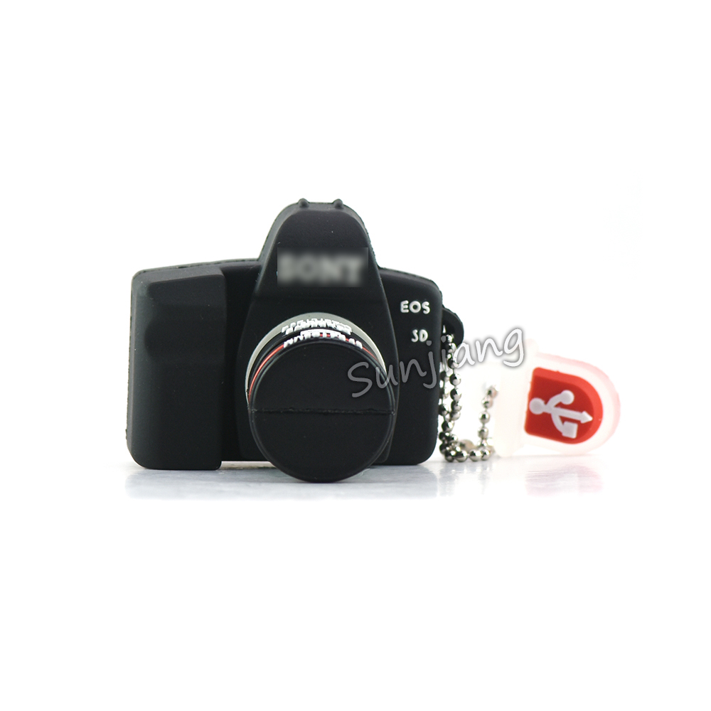 Usb Flash Drive 32gb 64gb 128gb 256gb 512gb Camera Cartoon Mini Pen Drive Memoria Usb Stick 4gb 8gb 16gb U Disk Pendrive: Red / 128M