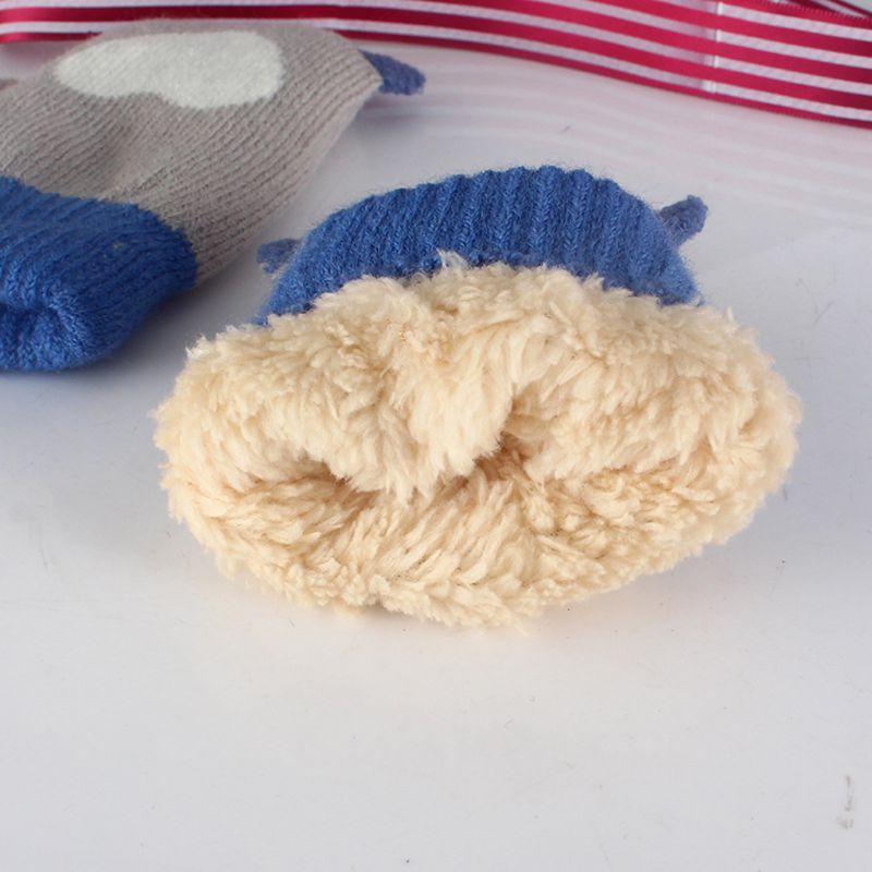Gants d'hiver pour bébés filles | Gants tricotés pour plein air, pour garçons et filles, gants chauds pour enfants