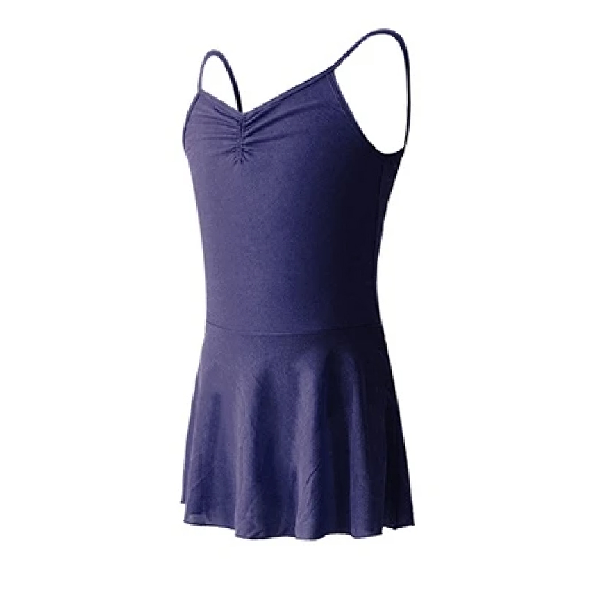 Zomer Dansen Jurk Voor Kinderen Meisje Backless Dans Turnpakje Met Rok Voor Etnische Ballet Dans Kostuums Gymnastiek Spaghetti Band