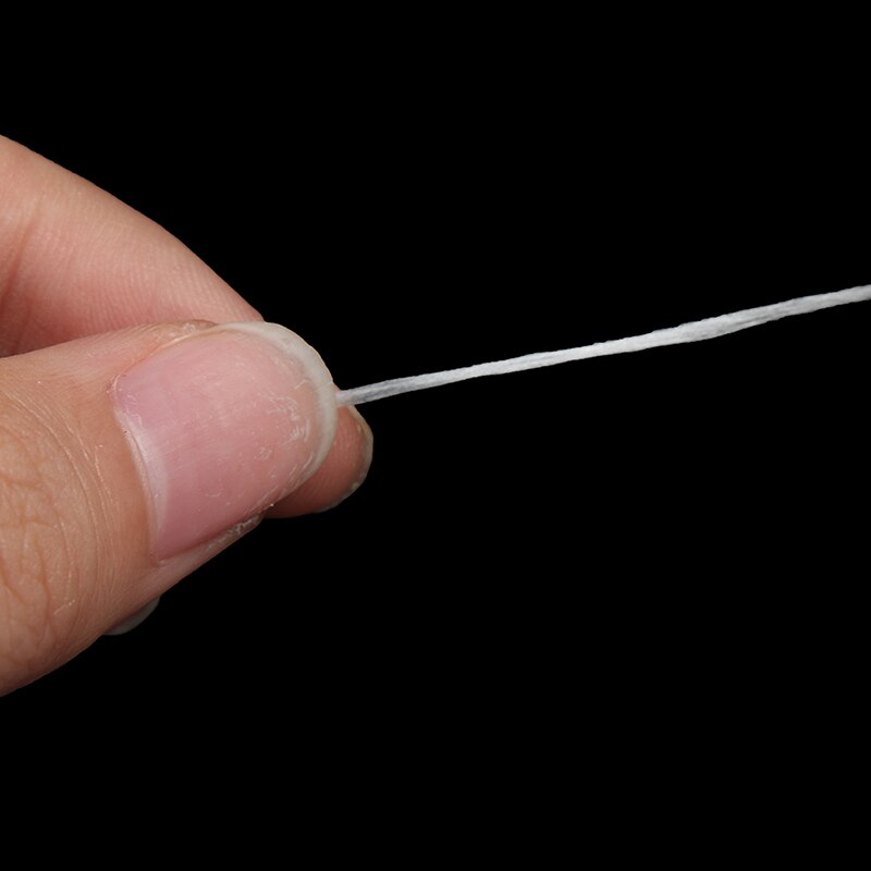 Fil dentaire à 5 rouleaux de cire de nettoyage, bobine de fil dentaire, cure-dents, 50m, hygiène buccale