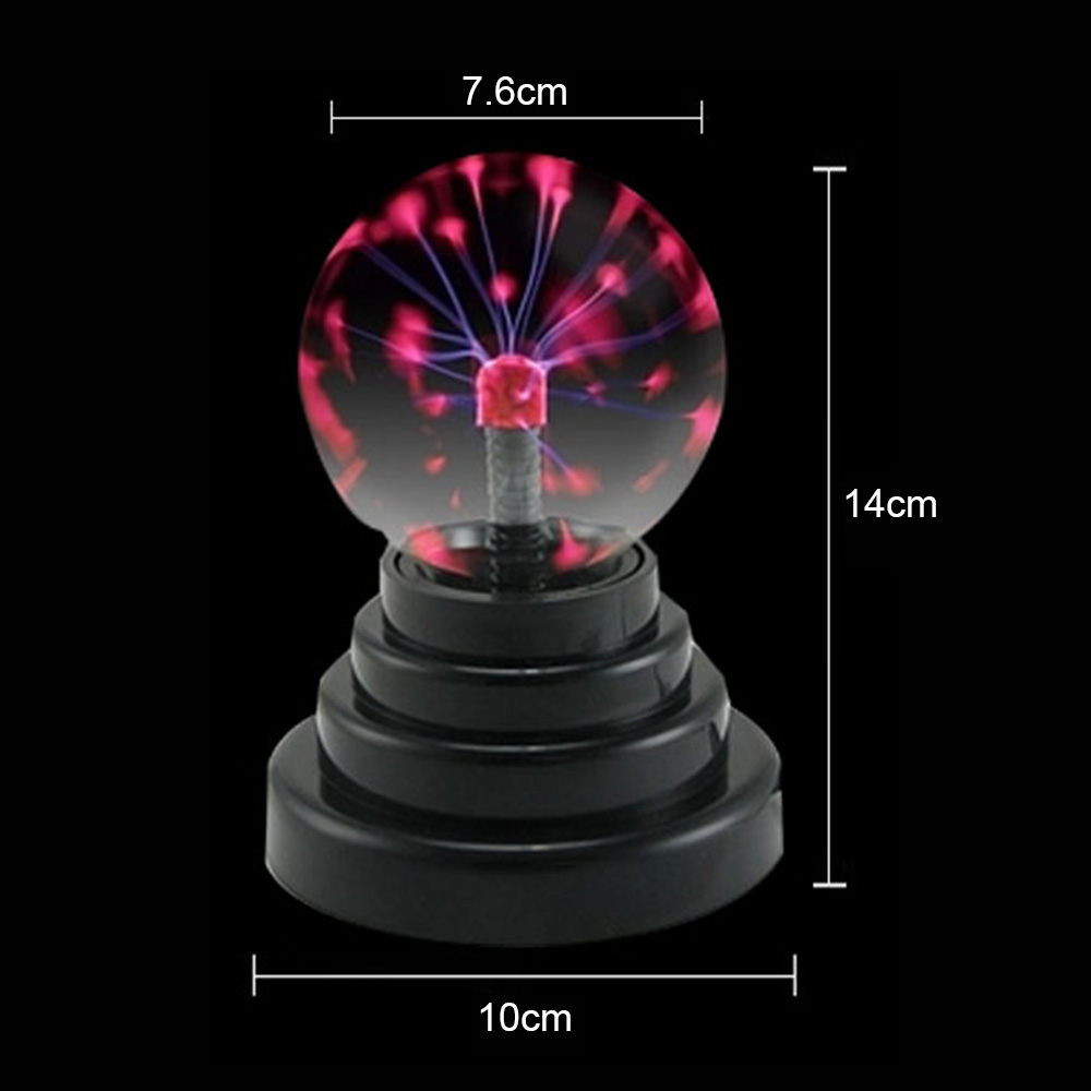 Magic USB Plasma Ball Antistress Tricks Gadget Fantasy Soecery Ball Toys For Children Halloween Schocker Funny