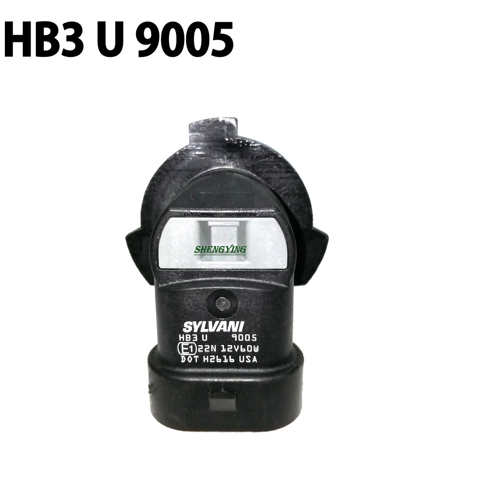 Bombillas de faros halógenas originales, lámparas de luz de carretera, 12V, 60W, HB3 U, 9005 L+ LL HL+ SL+: Cristal azul
