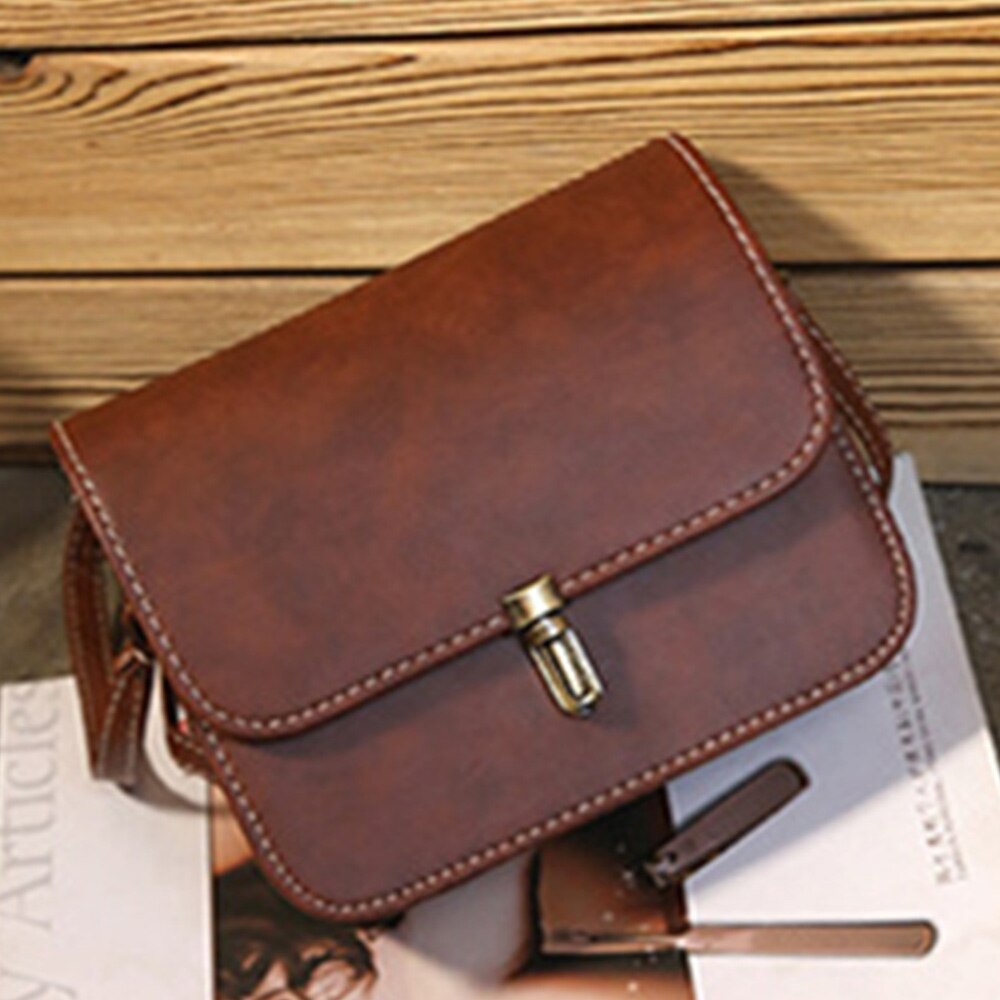 Women Small Square Bag Ladies Car Line Handbag Retro Shoulder Bags Messenger bag Mobile Phone Packet: E765114A1