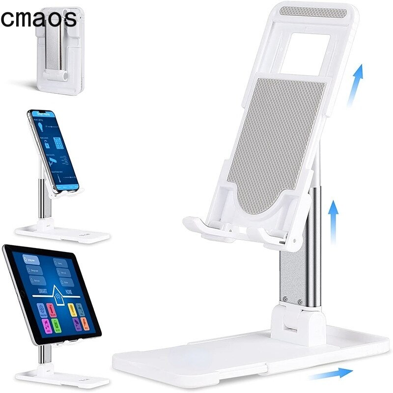 Cmaos Universele Desktop Mobiele Telefoon Houder Stand Voor Iphone Ipad Verstelbare Tablet Opvouwbare Tafel Mobiele Telefoon Desk Stand Houder