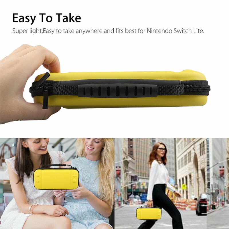 Beschermende Handheld Krasbestendig Grote Capaciteit Game Machine Travel Pouch Shell Draagtas Voor Schakelaar Lite Ruimtebesparend