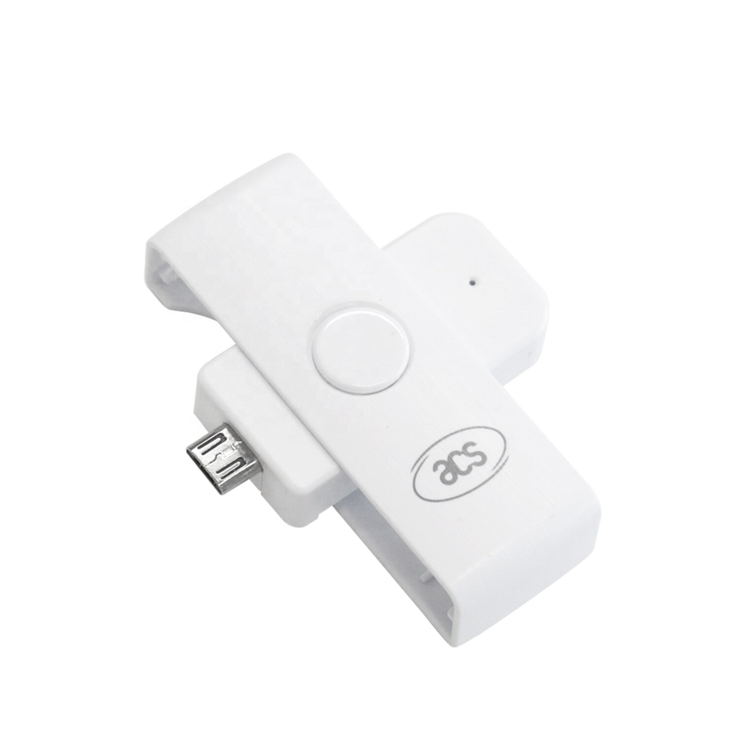 Micro-USB ISO 7816 Class A/B/ C ACR39U-ND PocketMate Smart Card Reader