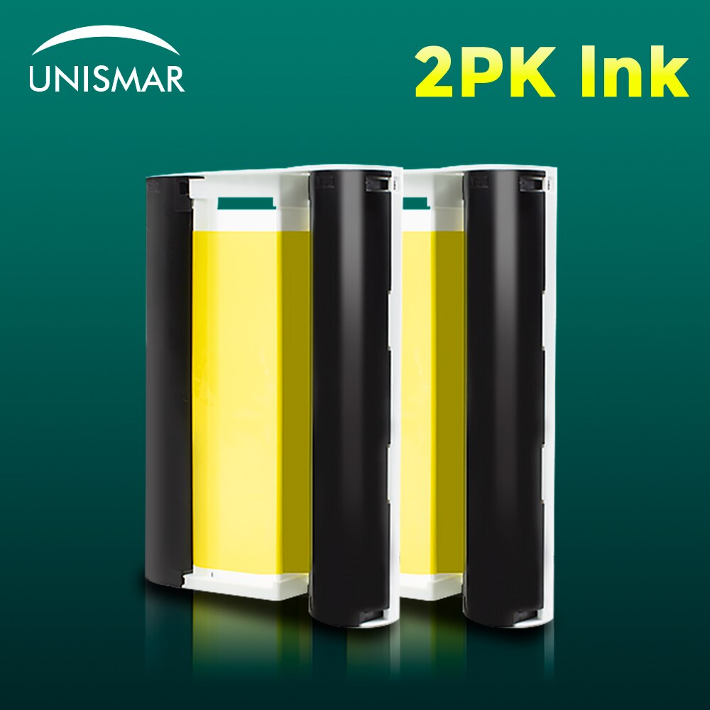 Papel de tinta de Color para impresora Canon Selphy, KP-36IN de 6 pulgadas, CP1200, CP1300, CP910, CP900, KP-108IN, 3 uds.: 2 set