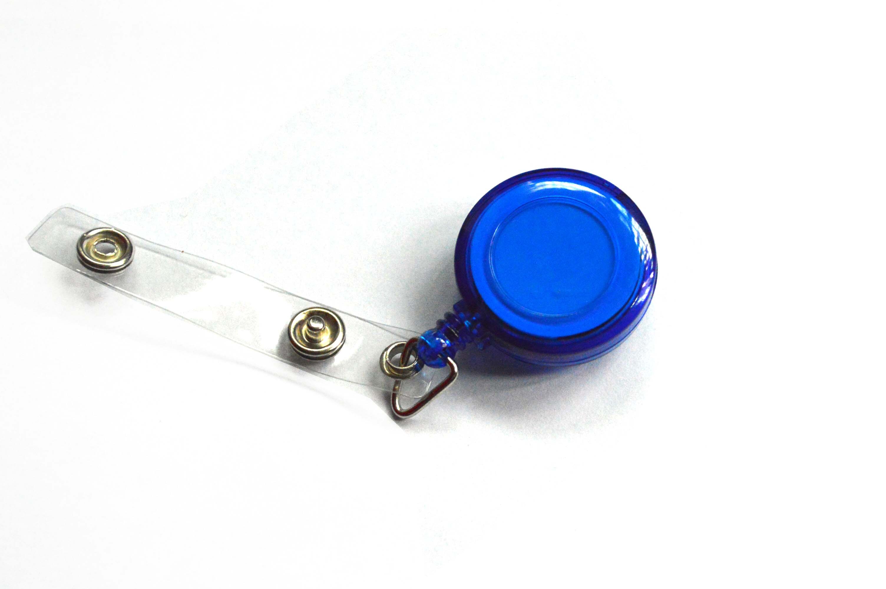 10 pcs/lot 27 couleurs rétractable Anti-perte Clip boucle de sécurité carte Badge titulaire bobines Ski Pass carte d'identité porte-clés anneau bobines Clip: C