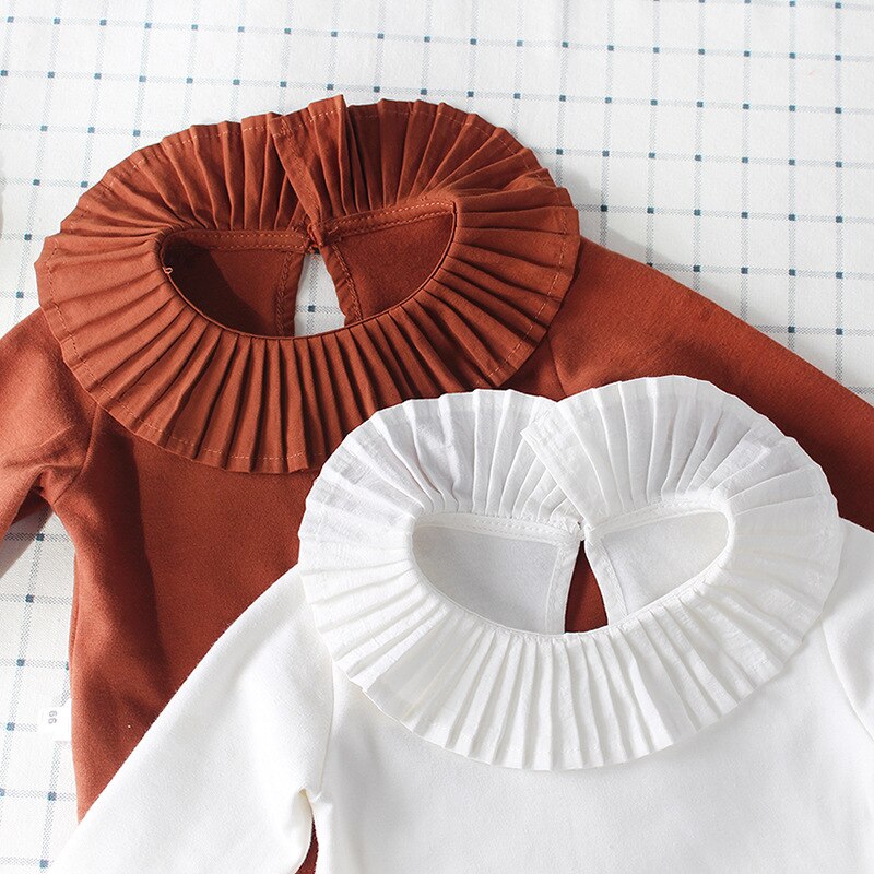 Baby t shirt long sleeves cotton tshirts tees baby 1st birthday clothes autumn baby girl t shirt
