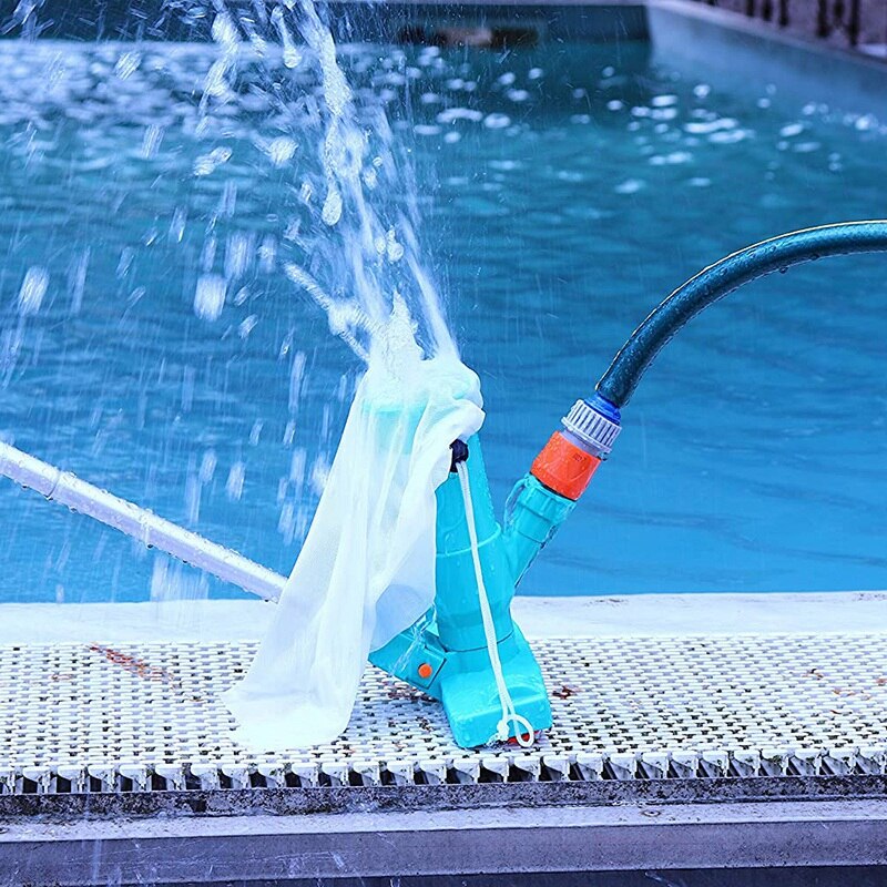 Portable Swimming Pool Vacuum Jet Underwater Cleaner Suitable for Above-Ground Swimming Pools, Spas, Ponds and Fountains
