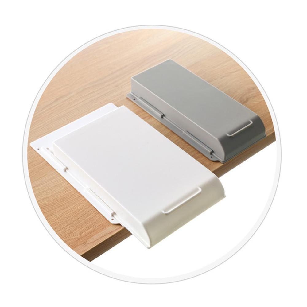 Self-adhesive Hidden Storage Box Under The Desk Drawer Storage Box Household Non-punch-free Sorting Storage