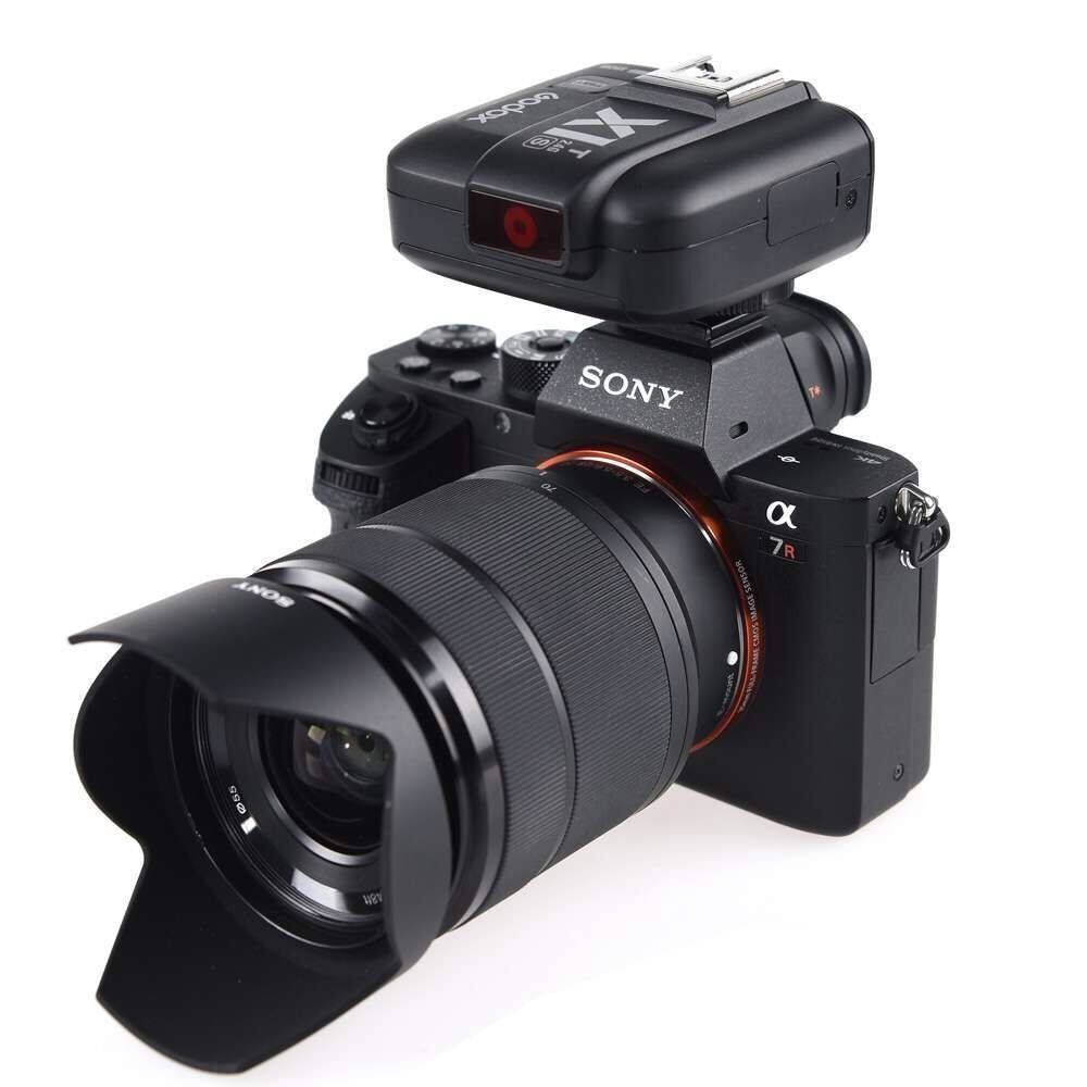 Godox  x1t- s ttl-trigger 1/8000s 2.4g draadloze zender voor sony alpha  a6000 a6500 a6300 a58 a7 sii  a37 -camera's met mi-schoen