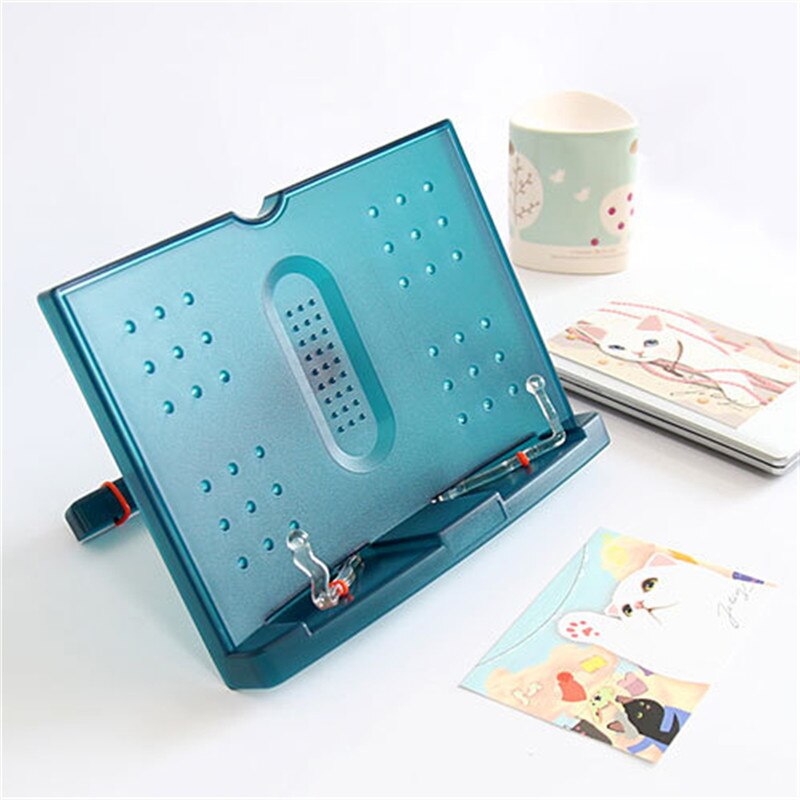 Top Adjustable Portable Document Book Stand Holder Reading Rrame Desk Holder Tilt Bookstand