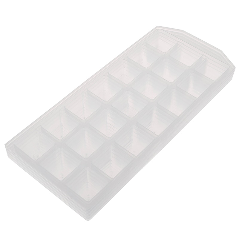 1PC Summer 21Grid Ice Cube Pudding Maker Mold Refrigerator Ice Mould Tray Tool Soft Plastic Bar Kitchen Tools Gadgets