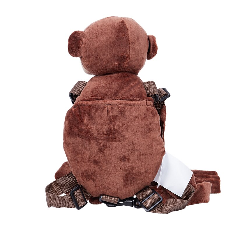 Säkerhetssele koppelband baby barn toddler walking cosplay ryggsäck tyglar väska, apa 2