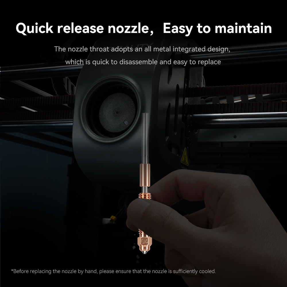 K1C Nozzle, Unicorn Quick-Swap Ender 3 V3 Nozzle,Nozzle for Creality K1C/Ender 3 V3/Ender 3 V3 Plus 3D Printers