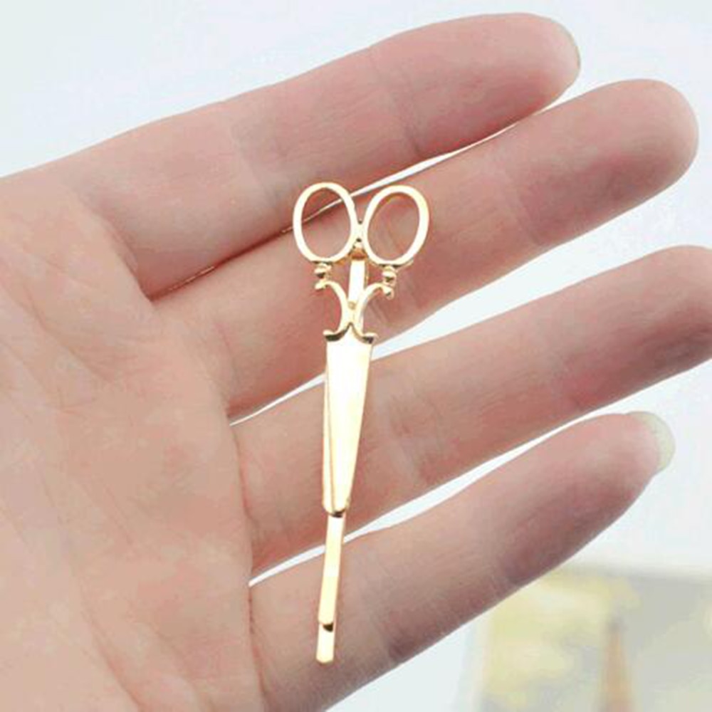 IPARAM 1 pc Popular Women Lady Girls Scissors Shape Barrette Hair Clip Hairpin Hair Accessories Decorations Jewelry