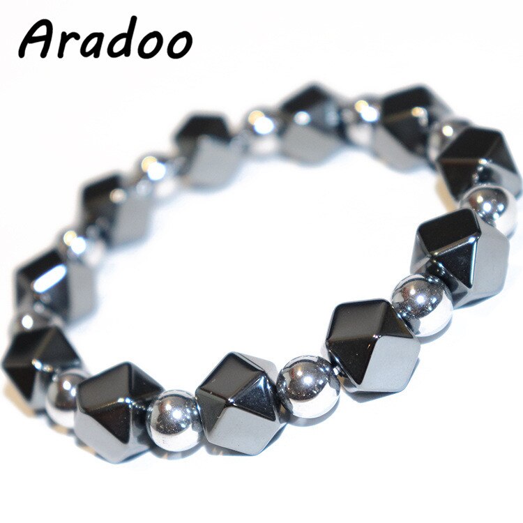 Popular Style Health Energy Anti-Radiation Strengthen Immunity Stay Slim Terahertz Magnet Bracelet: Default Title