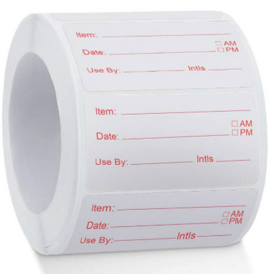 Food Storage Label Stickers Freezer Food Labels For Container Bottle Jar Packing Freezer Date Labels Labels Stickers: 1 Red