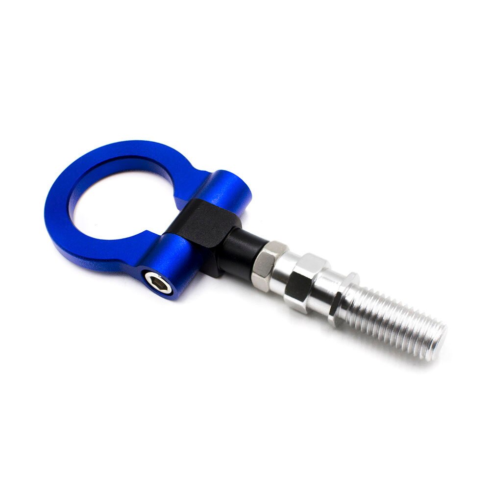 Universal Rear Tow Towing Hook set/ Trailer Ring / TOW HOOK Towing Bars SET for most Japan car AutoYC100396: Blue
