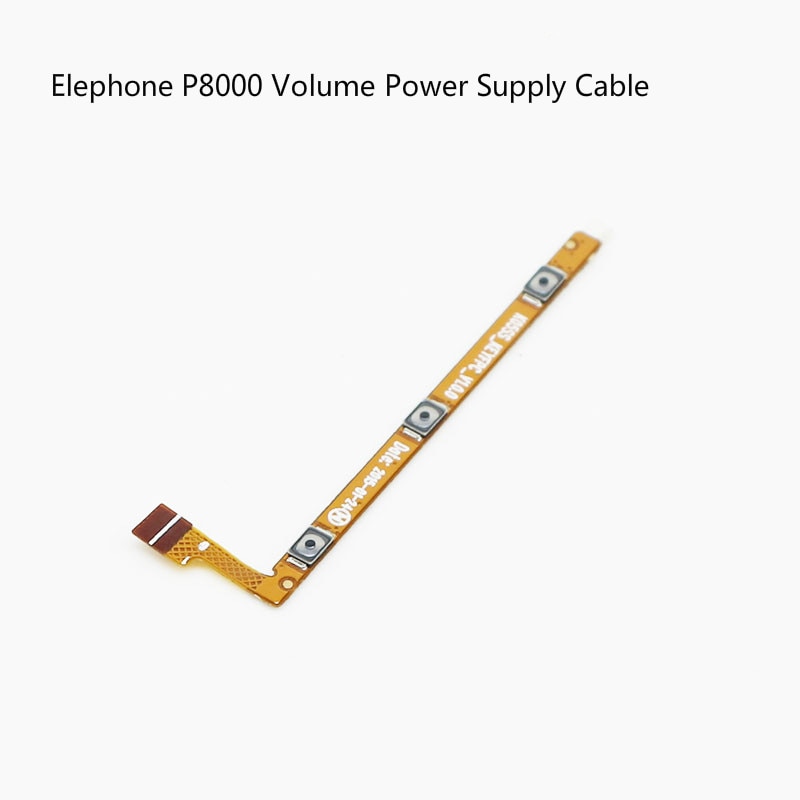 Original Wichtigsten Elefon P8000 Power on/off + Volume FPC Schlüssel up/down Taste flex Kabel FPC Für p8000.Code ist K05SS-KEYFPC