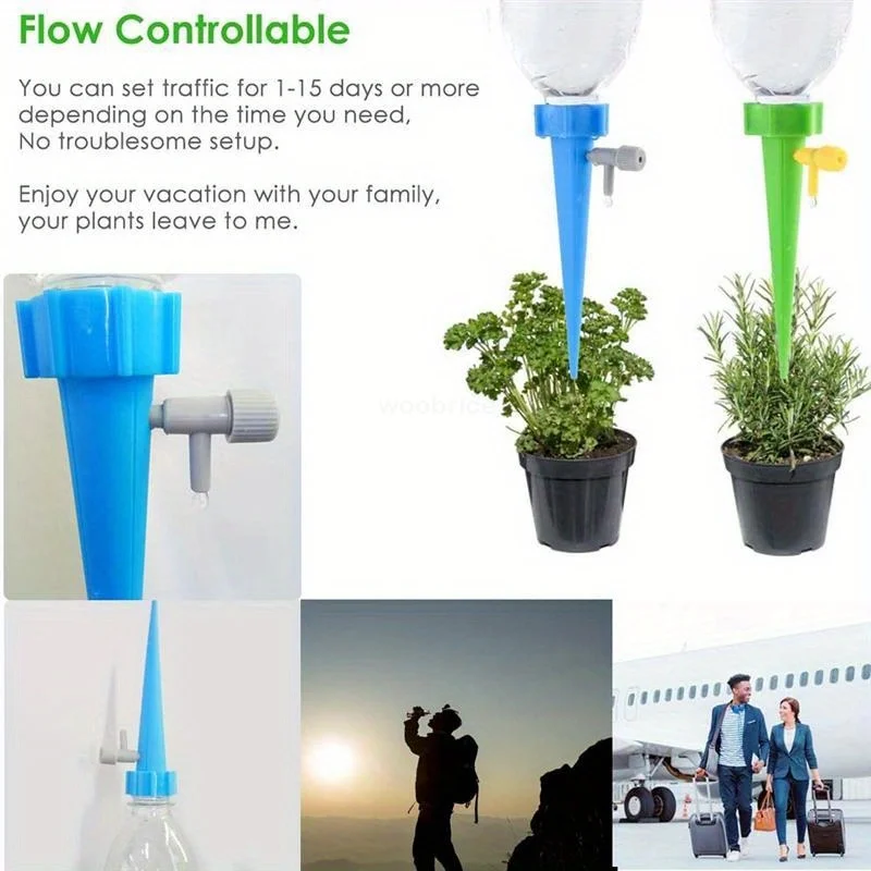 Automatic Watering Drip for Plants Droppers Automatic Drip Irrigation System Self Watering Adjustable Auto Water Dripper Device