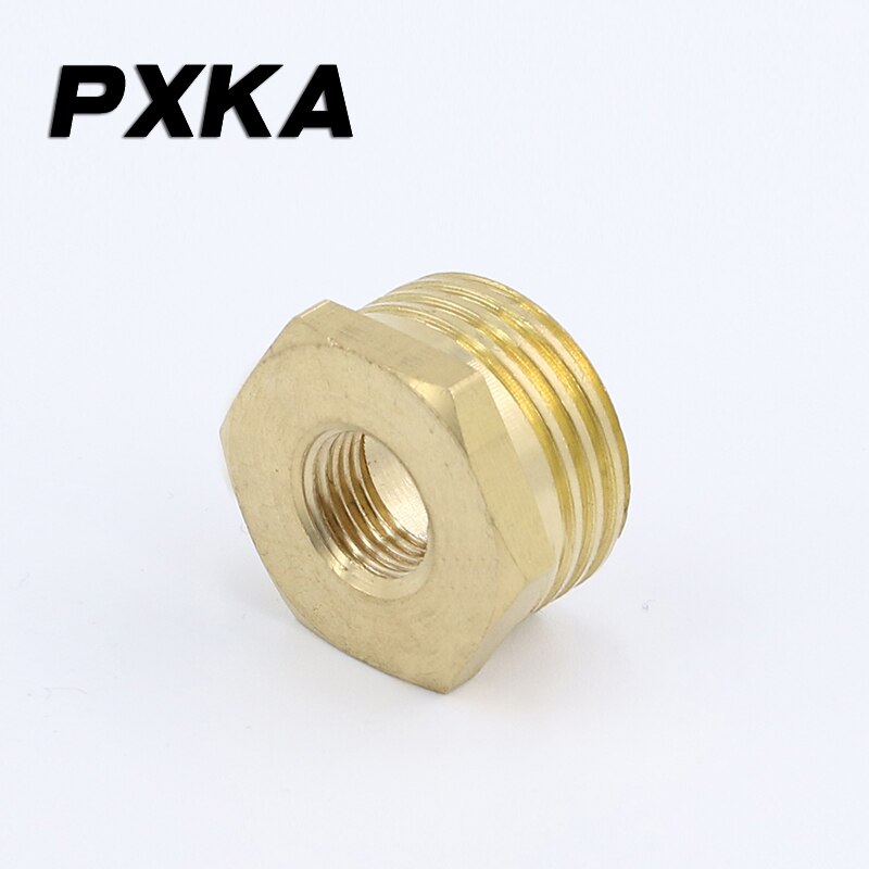 2 STUKS Alle koperen reducer bus gezamenlijke binnenste en buitenste draad 3/4 turn 1/2 2/3 G1 innerlijke draad bus koper joint