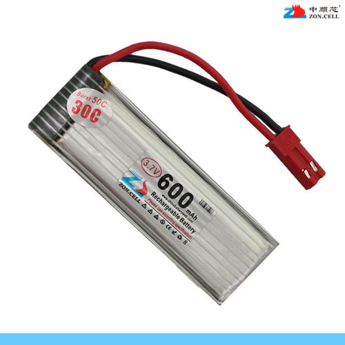 In 600mAh 701855 and 3.7V helicopter aircraft fit Weili power polymer battery 30C Rechargeable Li-ion Cell