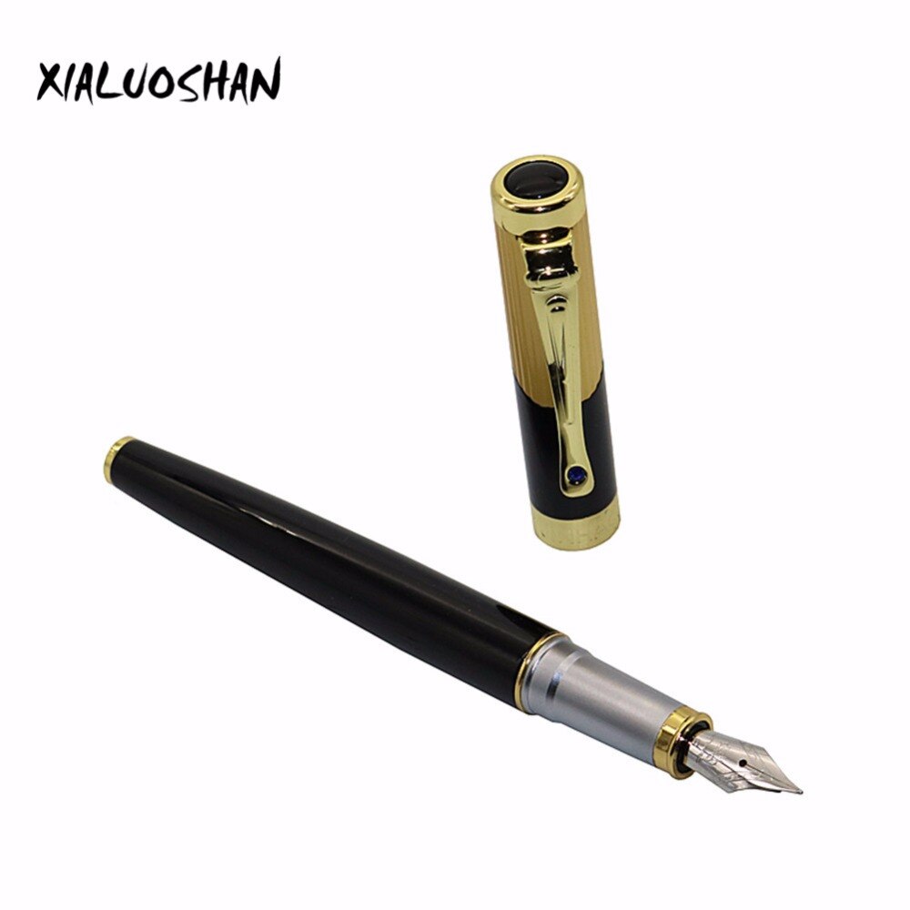 1 Pcs Student Medium 0.5mm Nib Fountain Pen The Best Give Friend School Stationery Jinhao 9009