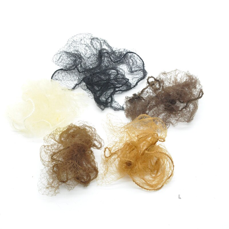 20/40/60 Stks/partij Nylon Haarnetje Voor Bun Haar Kapsel Tool 5 Kleuren 20Cm Mesh Haar Styling haarnetjes