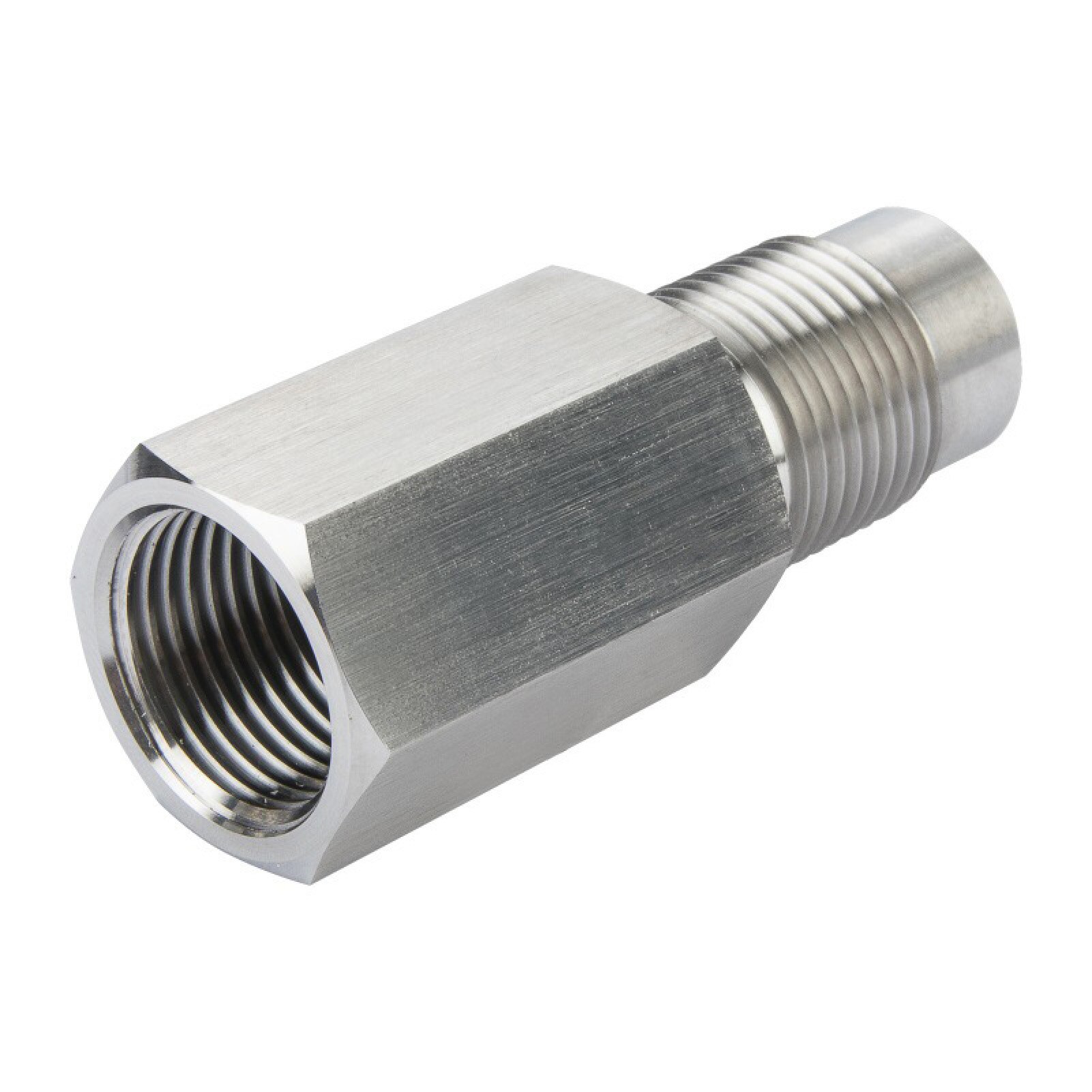 1 Piece Car Oxygen Sensor Extender Spacer Adapter M18X1.5 Thread Check Bung Catalytic Converter Engine CEL O2 Eliminator