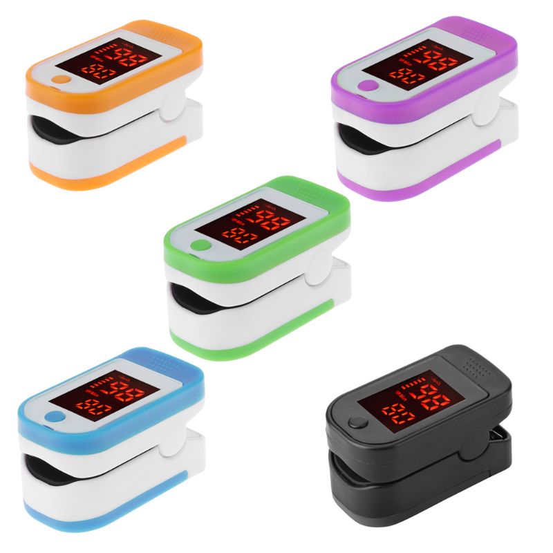 FINGER PULSOXIMETER SAUERSTOFF Puls Blut Messgerät SpO-2 Pulsoxymeter