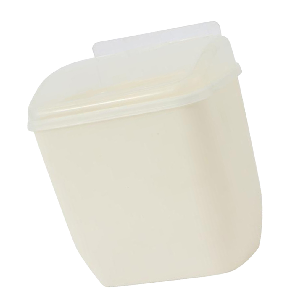 Wall Mounted Plastic Cabinet Kitchen Hanging Trash Can Wastebasket Rubbish Bin Door-Mounted Rubbish Bin Home Hanging Dustbin