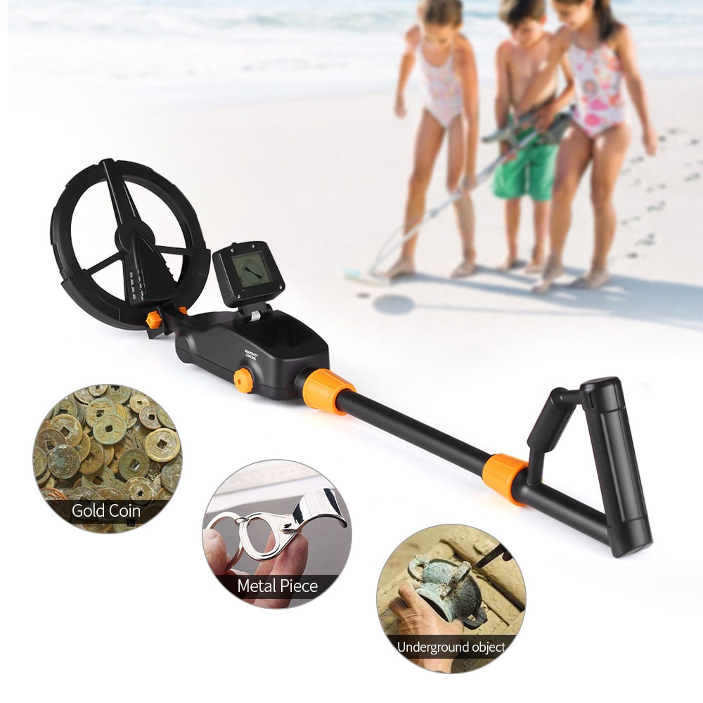 KKMOON Handheld Metal Detector Gold Digger Search Treasure Hunter Tracker Seeker +Waterproof Search Coil for Kid