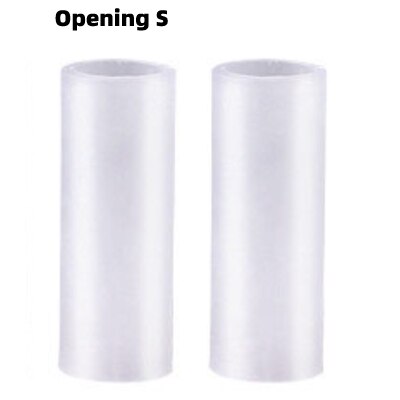 2pcs Silicone Finger Protector Toe Sleeve Cap Cover Hand Foot Care Tools Bunion Pain Relief Gel Pedicure Orthosis Stranghter: 01