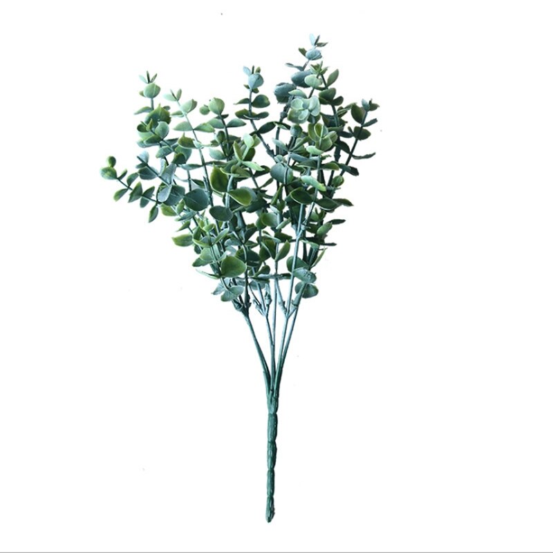 Eucalyptus Bladeren Nep Floristics Kunstmatige Planten Vazen Voor Home Decoratie Accessoires Bruiloft Tuin Decoratieve Bloemen: Default Title