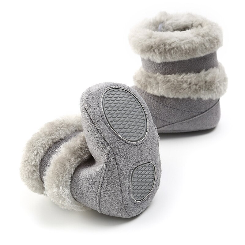 LZH obuwie dziecięce 2020 nowe zimowe noworodki śniegowe buty środkowa tuba ciepły pluszowy jednokolorowy kolor rzep dziewczynek chłopców zimowe buty