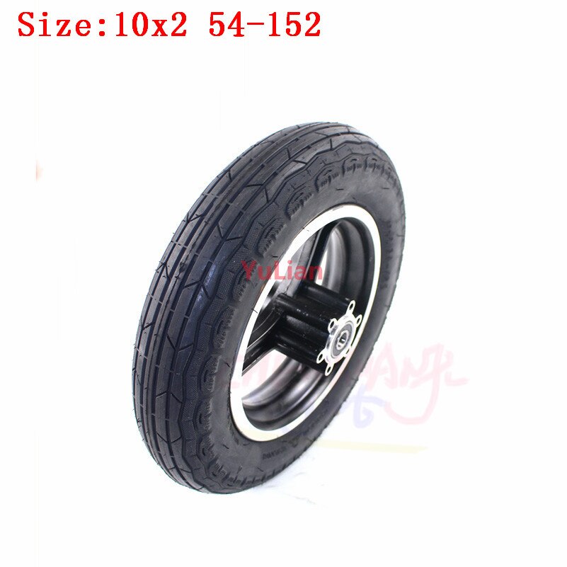 10x2 tyre wheel for Kid Schwinn Tricycle,baby stroller,Electric scooter,Wheelbarrow 10 x 2/54-152 Tire and rims hub combo