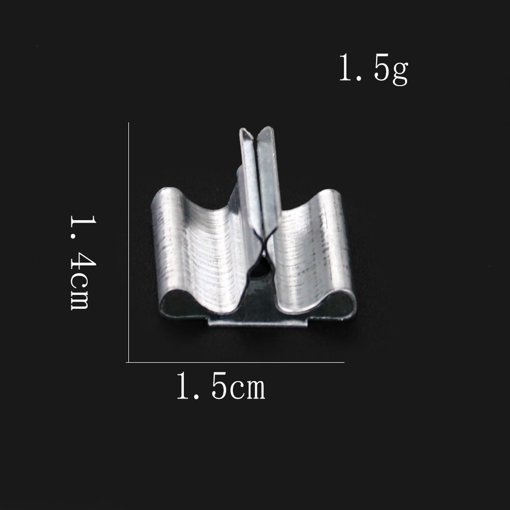 20PCS Wood Candle Wick Base Clip Holder Stand Iron Sustainer Tab Wax Wick Core Fixing Base for DIY Candle Making Supplies