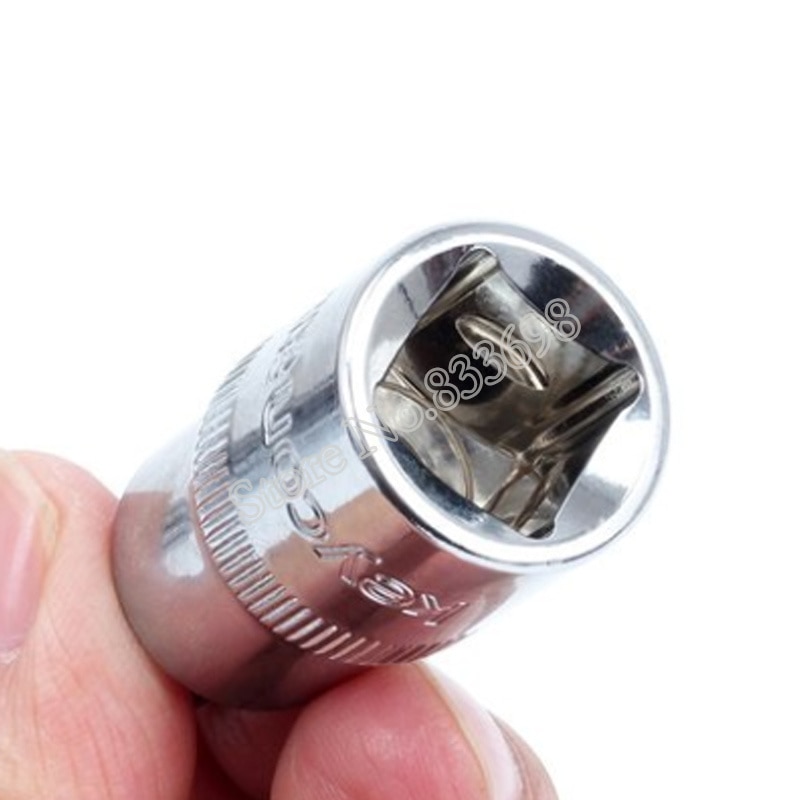 En stk sekskantet slagbit 1/2 &quot; stasjon socket skrutrekker  h5 h6 h7 h8 h9 h10 h12 h14 unbrakonøkkel pipenøkkel verktøy hjem reparasjon verktøy