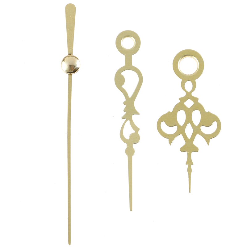 Quartz Clock Movement Mechanism Gold Hands Parts Hands DIY Replace Repair Wall Clock Parts Kit