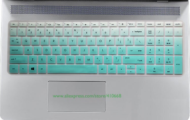 15.6 cal silikon odporny na kurz osłona na klawiaturę laptopa Protector dla HP 250 255 G6 Notebook PC