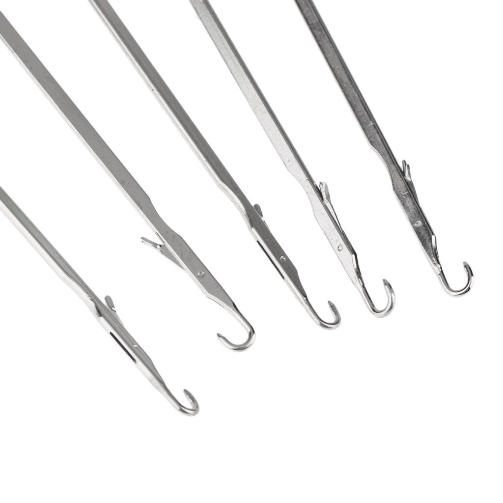 Hair Weaving Needle Crochet Hook For Braids Plastic Crochet Hair Needle Crochet Braid Latch Hook Needle