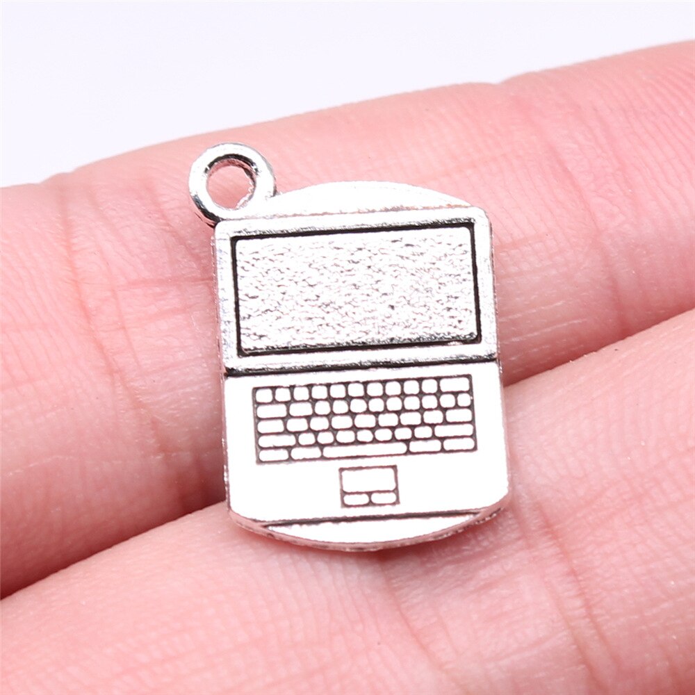 20 stks / partij Antiek Zilver Kleur Schoolbenodigdheden Boek Charms Bachelor Cap Charms Doctor Hat Hanger Graduation Charms