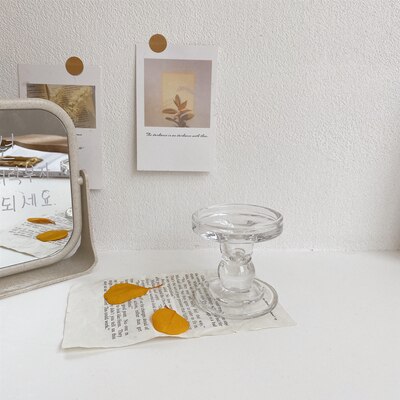 Glazen Kaarshouder Home Decoraties Glas Kandelaar Bruiloft Kandelaar Theelichthouder: S