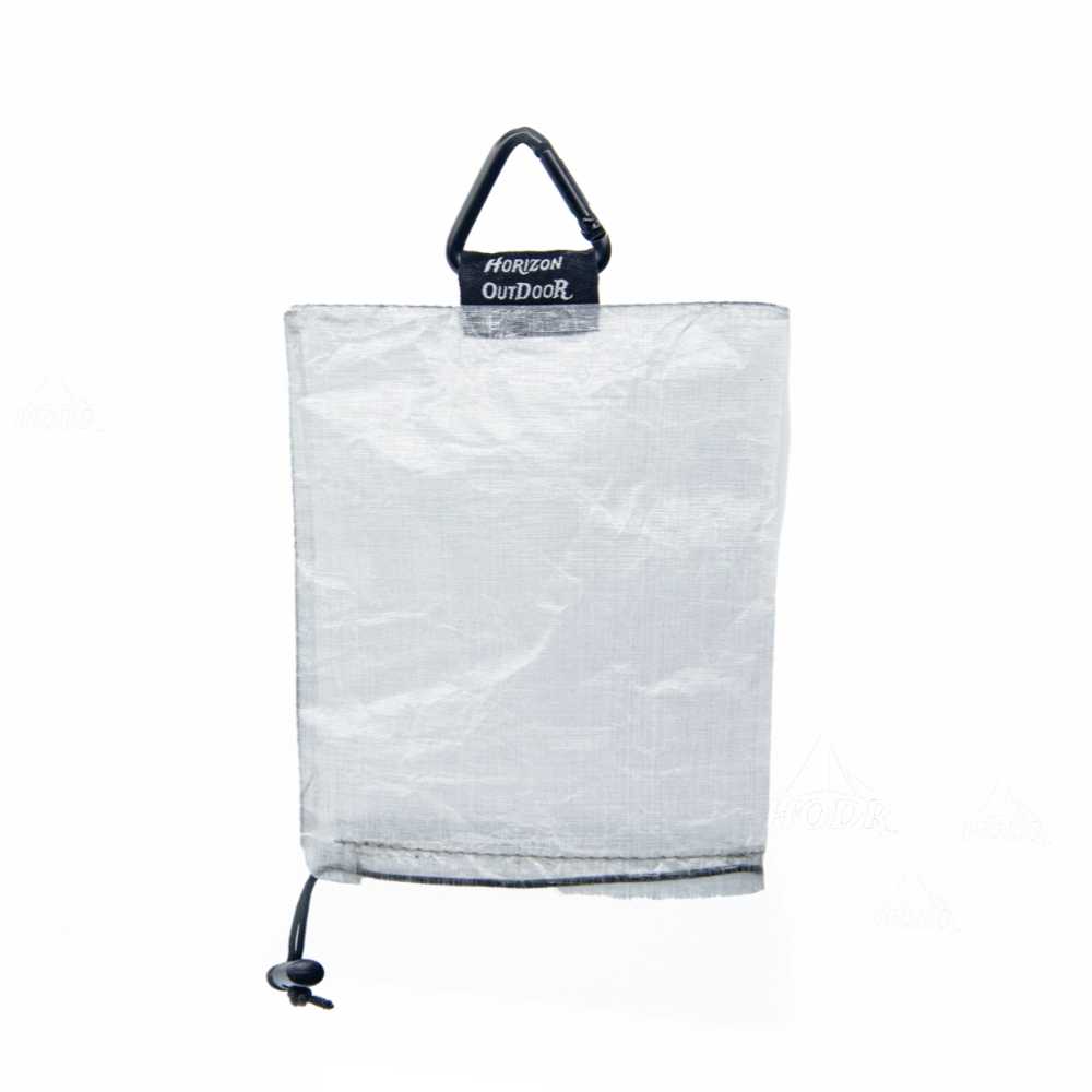 [HODR] STASHLITE Dyneema Stuff Sack Ultraleichter Laternenschirm DCF 1,0 Unzen Tasche Würfelfaser Wasserdicht für Outdoor-Camping Wandern: WHITE