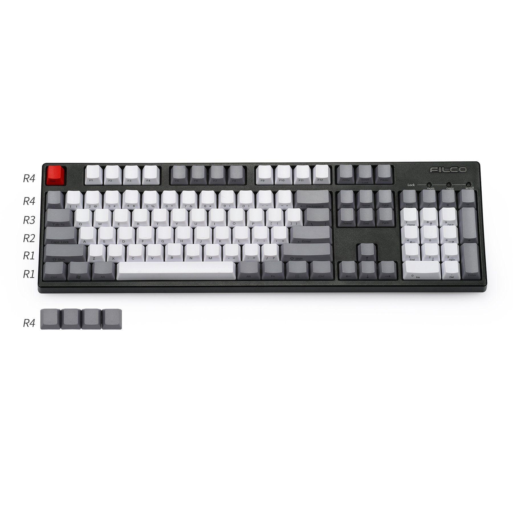 KBDfans OEM PBT Side Printed Keycaps