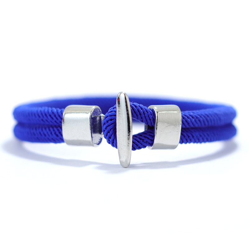 51Luckind Simple Milan Rope Bracelet Handmade Men Women Outdoor Survival Braclet For Camping Armband Thread Jewelry: 21.5cm / Green Dragonly