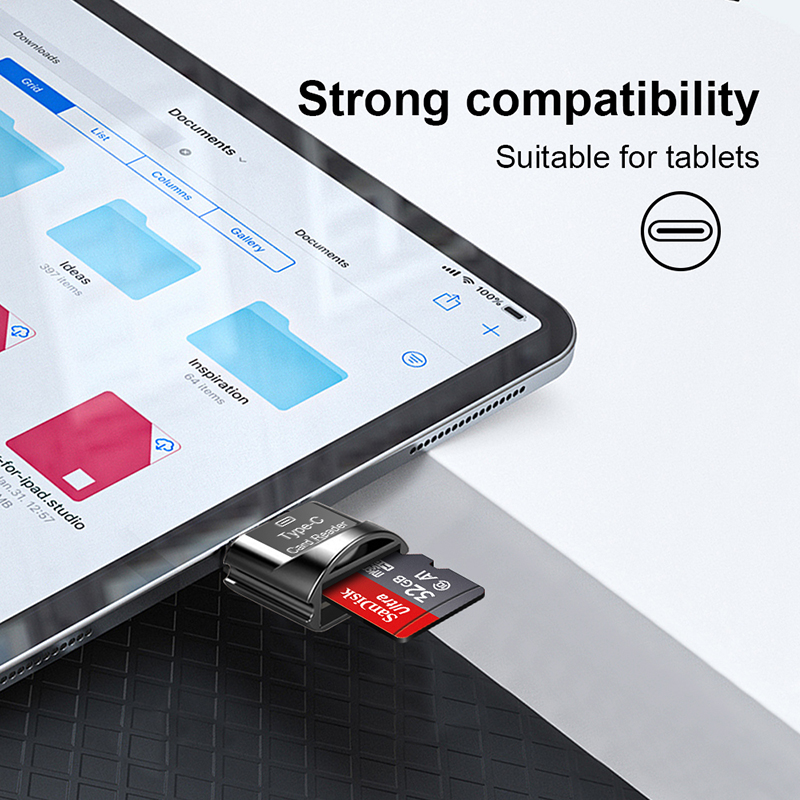Micro sd 128GB 64GB 32GB 100mb/s TF usb flash memory card microsd 98MB/s class10 for Type-C adapter